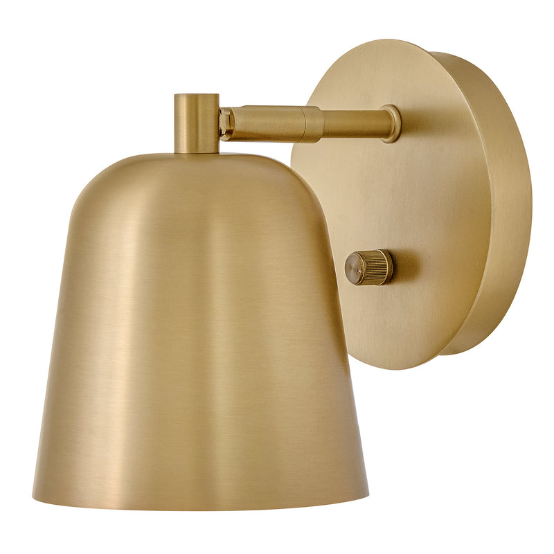 Lark 84460LCB LED Wall Sconce, Lacquered Brass