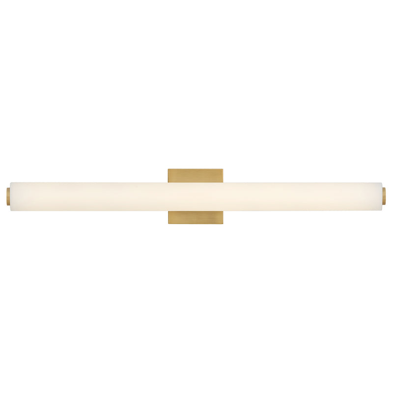 Lark 85243LCB LED Vanity, Lacquered Brass