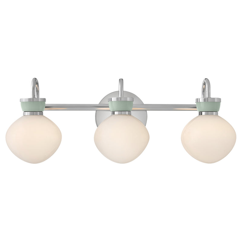 Lark 85593CM-SF LED Vanity, Chrome