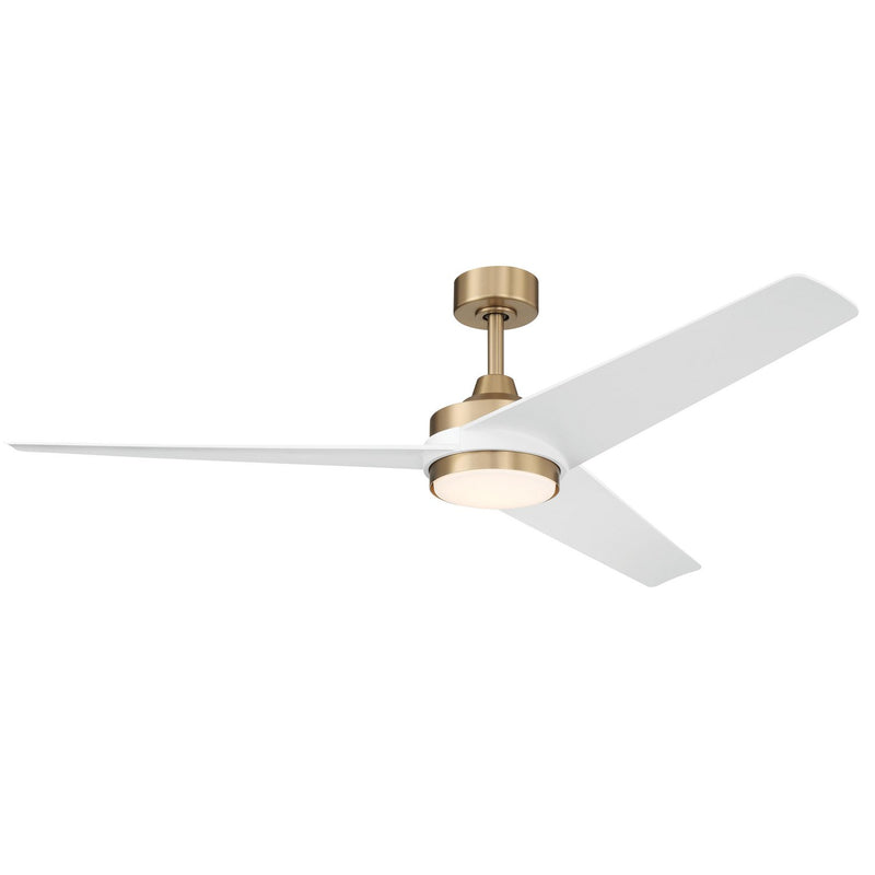 Progress Lighting P250128-177-30 60" Ceiling Fan, Champagne Bronze