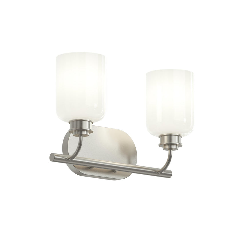 Progress Lighting P300578-009 Two Light Bath Vanity, Brushed Nickel