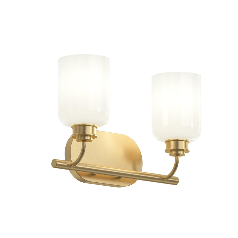 Progress Lighting P300578-191 Two Light Bath Vanity, Brushed Gold