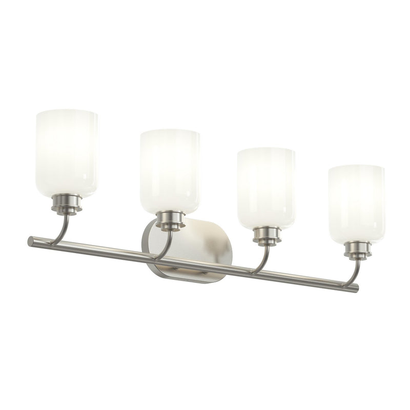 Progress Lighting P300580-009 Four Light Bath Vanity, Brushed Nickel