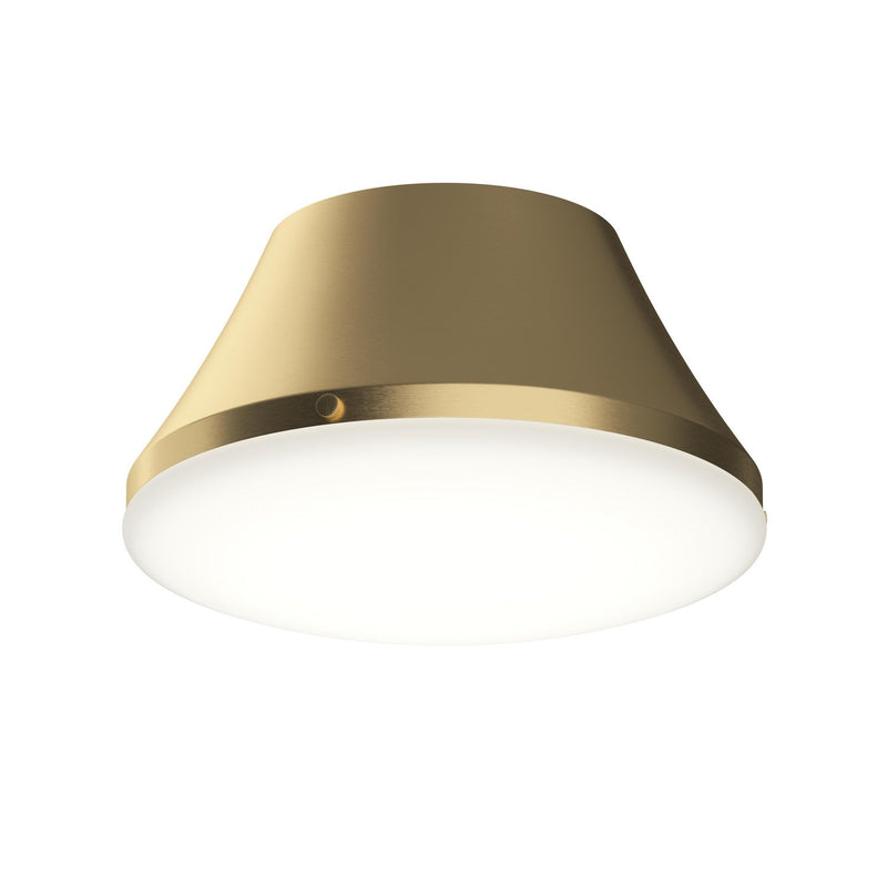 Progress Lighting P350305-191 Two Light Flush Mount, Brushed Gold
