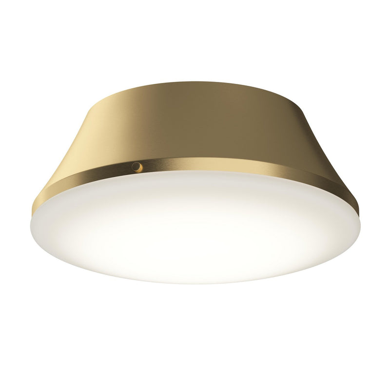 Progress Lighting P350306-191 Three Light Flush Mount, Brushed Gold