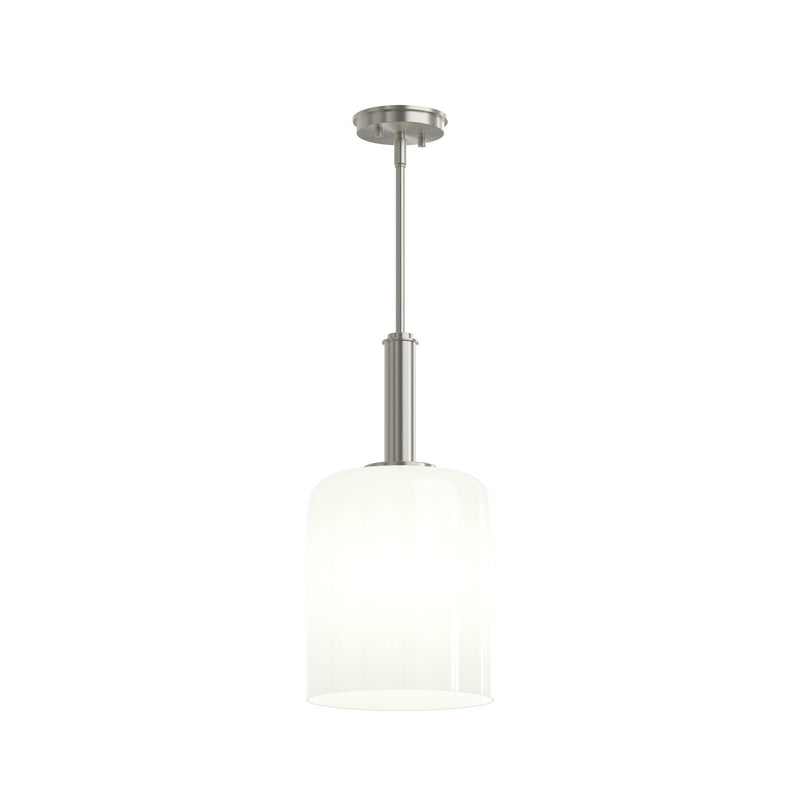 Progress Lighting P500516-009 One Light Pendant, Brushed Nickel