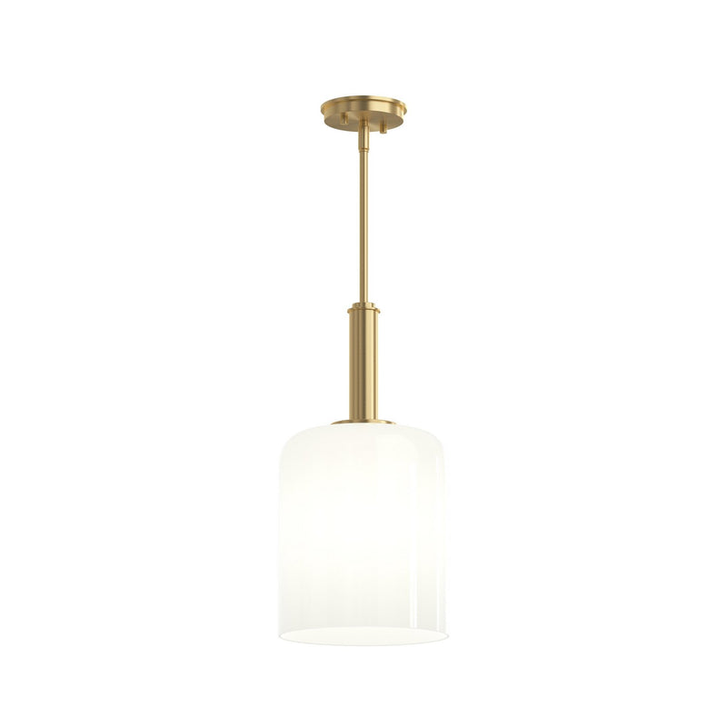 Progress Lighting P500516-191 One Light Pendant, Brushed Gold