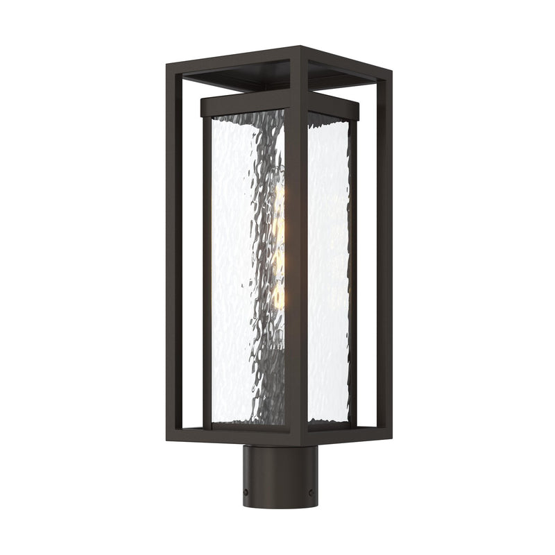 Progress Lighting P540115-020 One Light Outdoor Post Mount, Antique Bronze