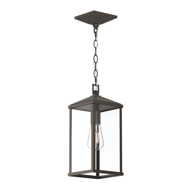 Progress Lighting P550147-020 One Light Outdoor Pendant, Antique Bronze