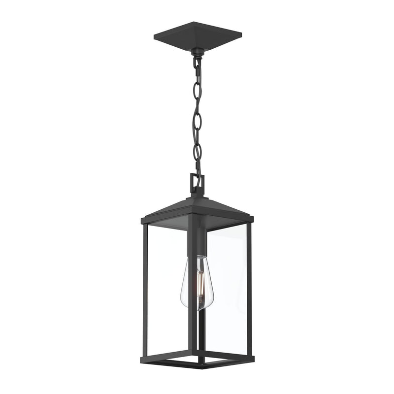 Progress Lighting P550147-31M One Light Outdoor Pendant, Matte Black
