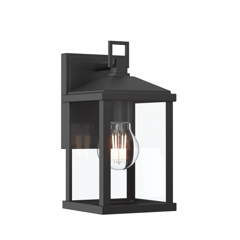Progress Lighting P560404-31M One Light Outdoor Wall Mount, Matte Black
