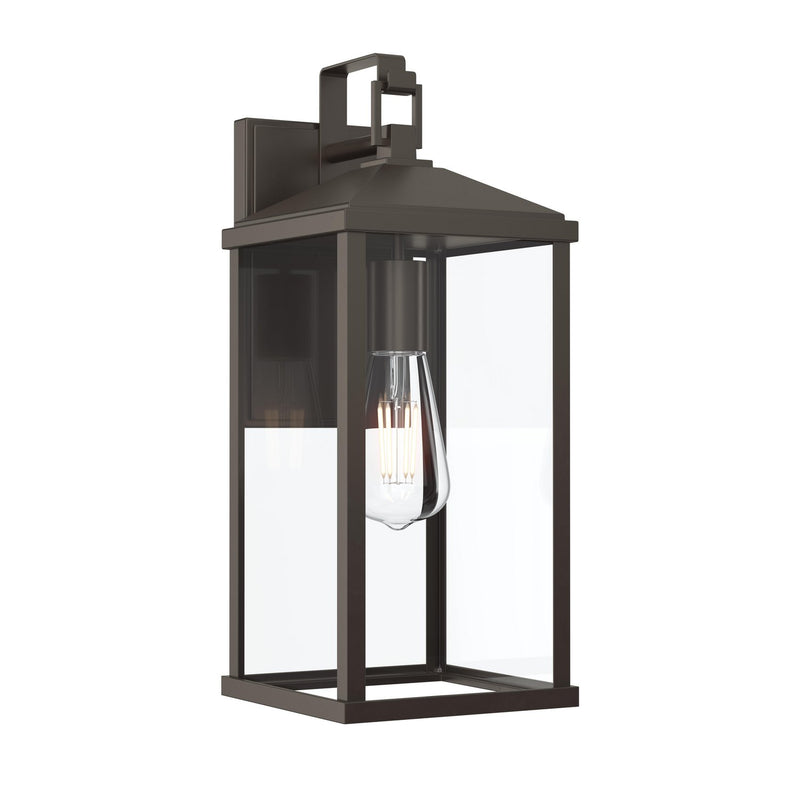 Progress Lighting P560406-020 One Light Outdoor Wall Mount, Antique Bronze