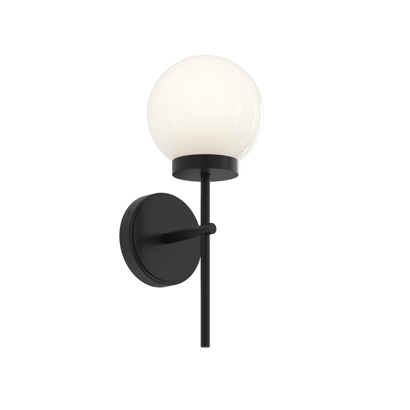 Progress Lighting P710157-31M One Light Wall Sconce, Matte Black