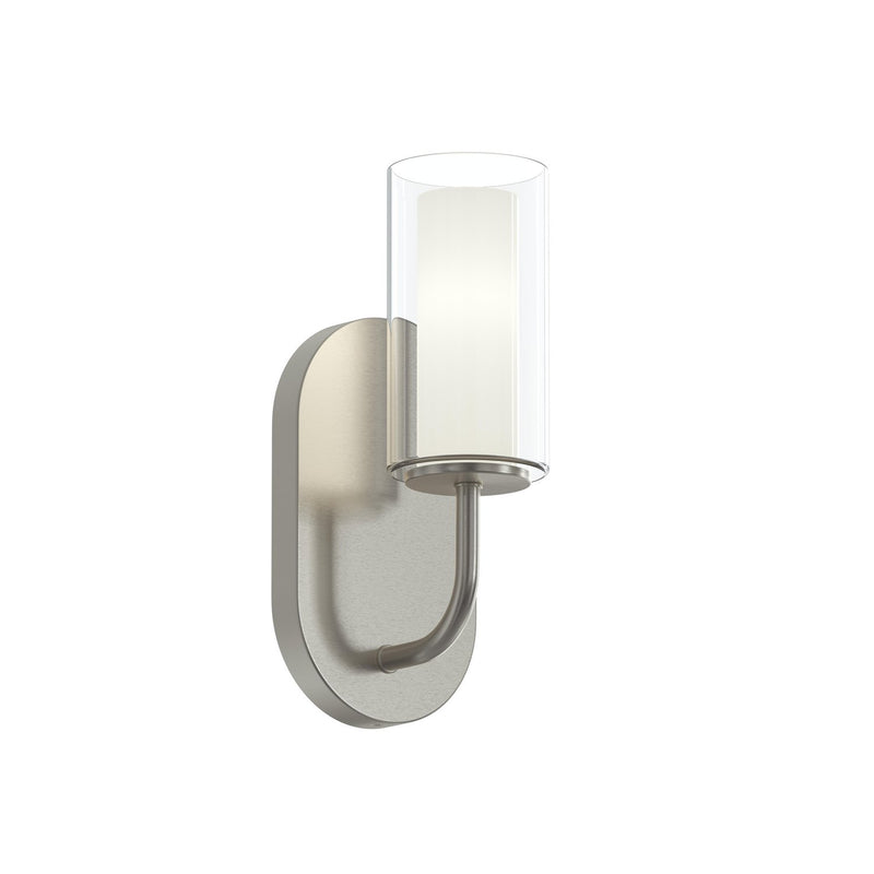Progress Lighting P710158-009 One Light Wall Sconce, Brushed Nickel