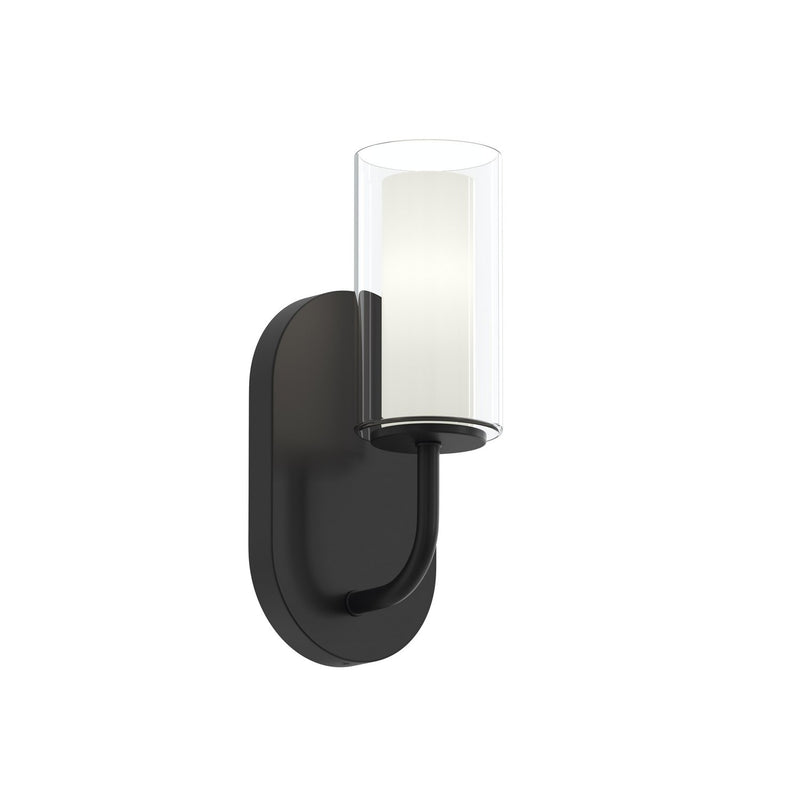 Progress Lighting P710158-31M One Light Wall Sconce, Matte Black