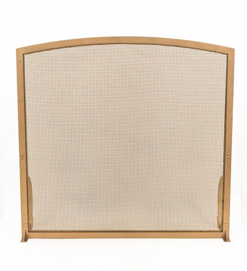 Meyda Tiffany 197057 Fireplace Screen, Gold Metallic