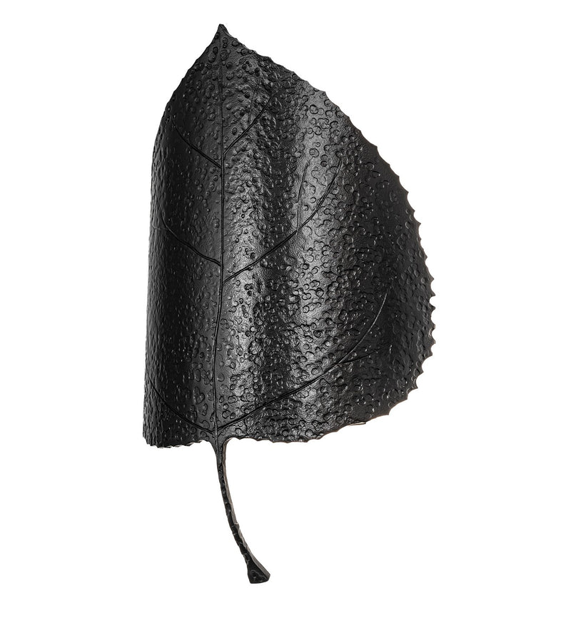 Meyda Tiffany 285574 Two Light Wall Sconce, Black Satin Wrought Iron