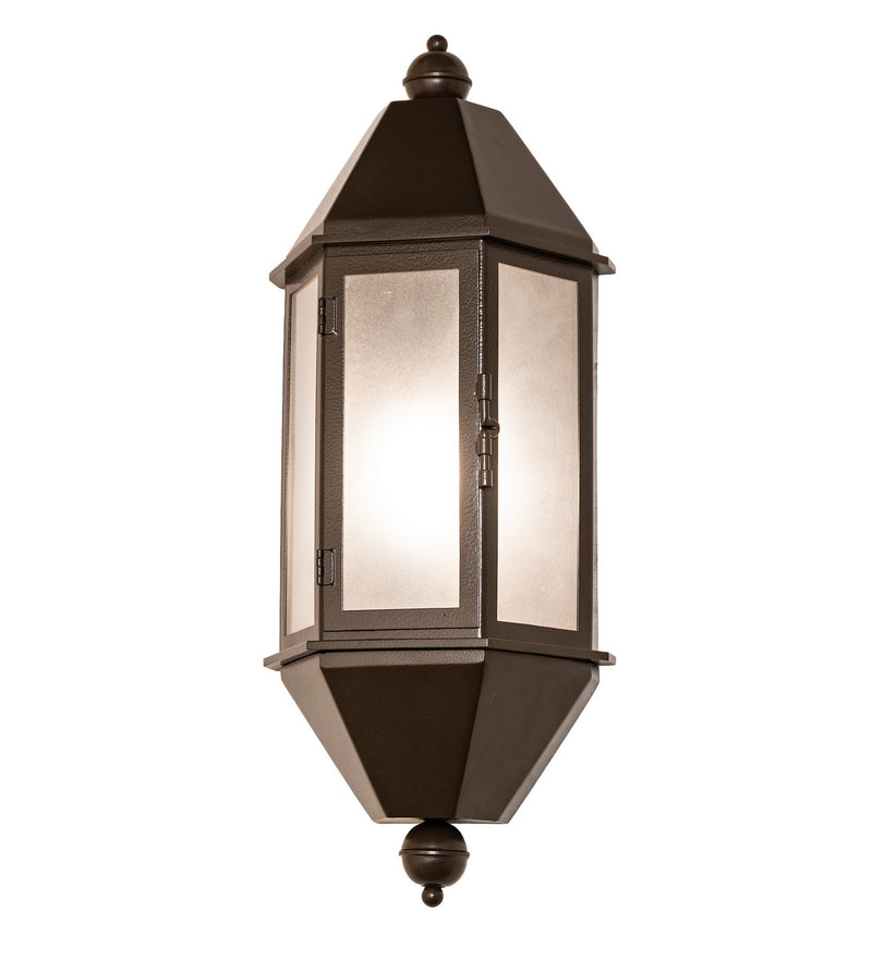 Meyda Tiffany 290034 One Light Wall Sconce, Exterior Textured Timeless Bronze