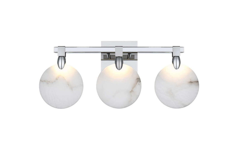 Elegant Lighting 1012W22C-11ST LED Wall Sconce, Chrome