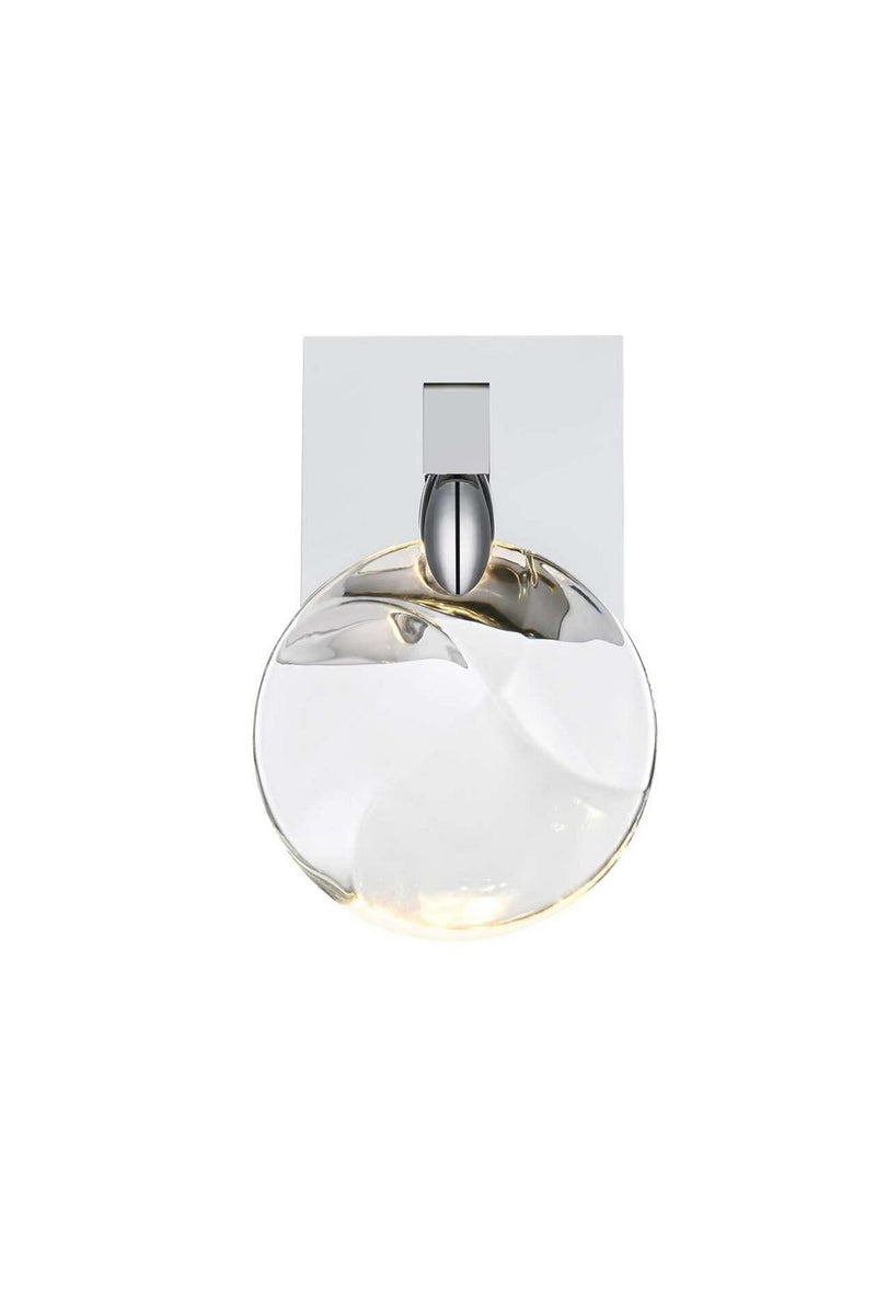 Elegant Lighting 1012W6C-01CR LED Wall Sconce, Chrome