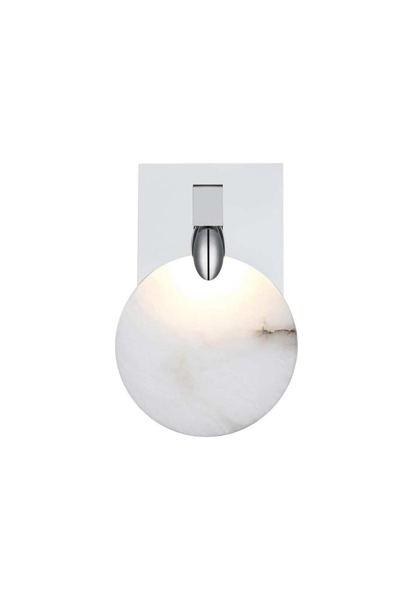 Elegant Lighting 1012W6C-11ST LED Wall Sconce, Chrome