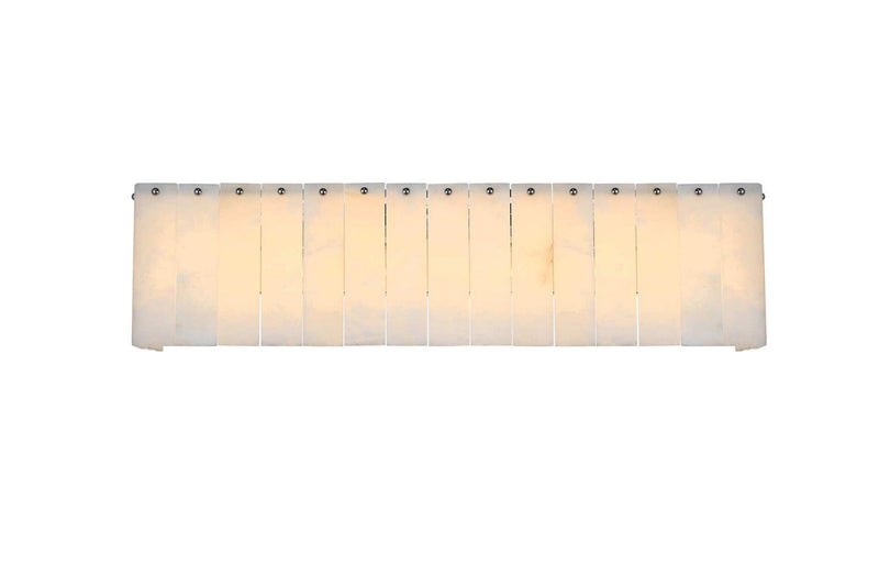 Elegant Lighting 1015W30C-33ST Six Light Wall Sconce, Chrome
