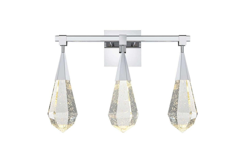 Elegant Lighting 1013W20C-02CR LED Wall Sconce, Chrome