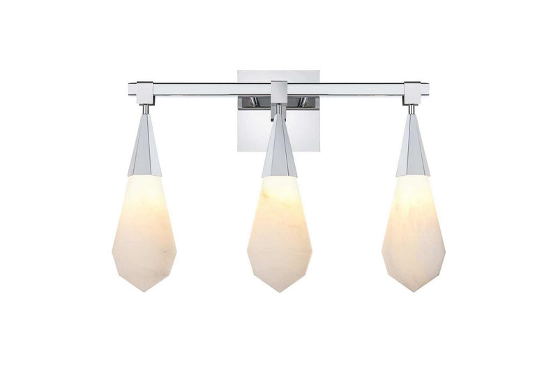 Elegant Lighting 1013W20C-22ST LED Wall Sconce, Chrome