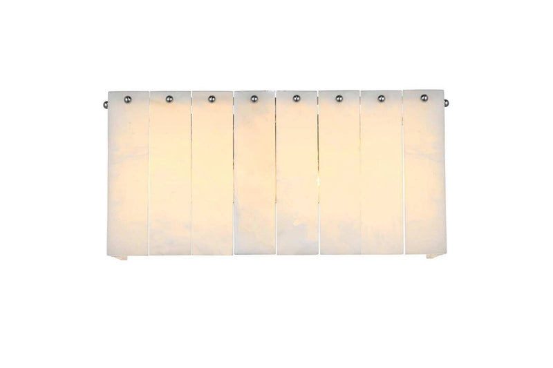 Elegant Lighting 1015W16C-33ST Four Light Wall Sconce, Chrome