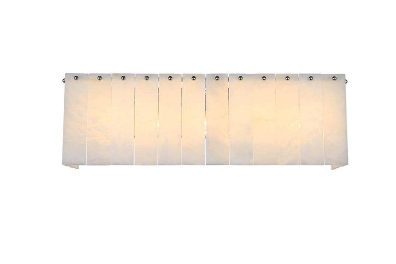 Elegant Lighting 1015W24C-33ST Five Light Wall Sconce, Chrome