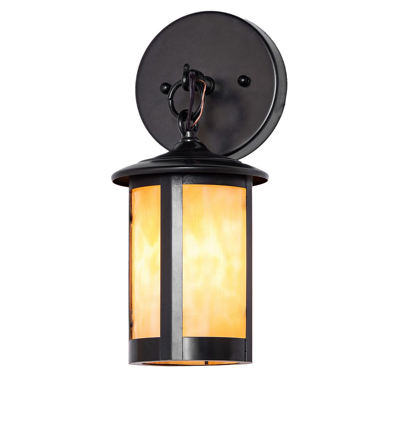 Meyda Tiffany 291393 One Light Wall Sconce, Black Patina