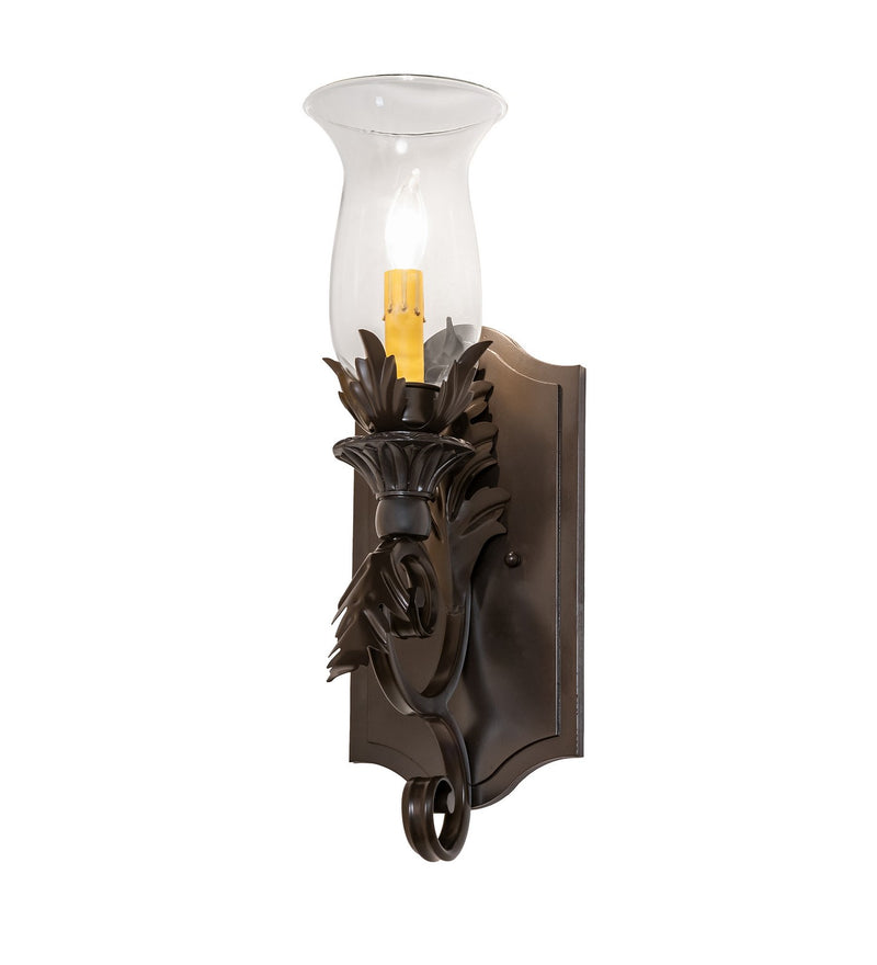 Meyda Tiffany 291538 One Light Wall Sconce, Timeless Bronze