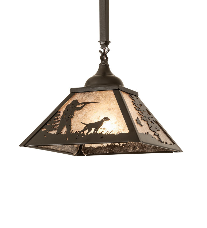 Meyda Tiffany 292143 One Light Pendant, Bronze