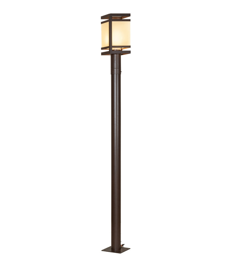 Meyda Tiffany 292626 One Light Post Mount, Cafe Noir Cafe Noir