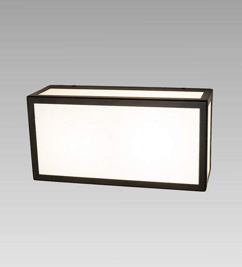 Meyda Tiffany 293755 Two Light Wall Sconce, Solar Black