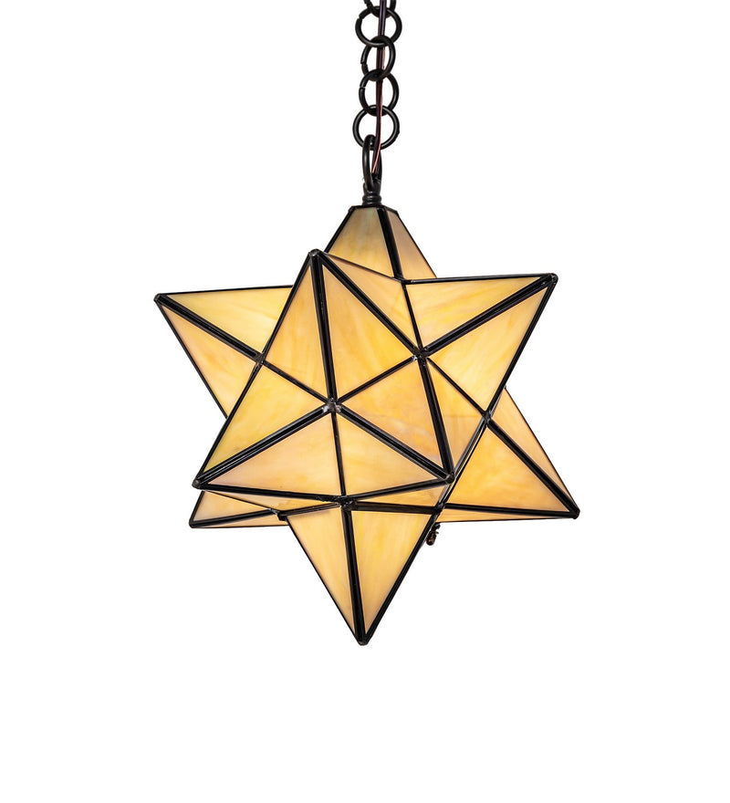 Meyda Tiffany 294073 One Light Pendant, Craftsman Brown