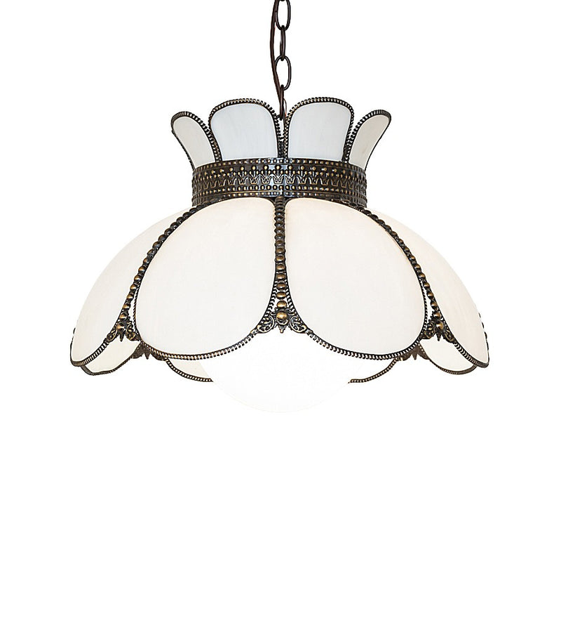 Meyda Tiffany 295158 One Light Pendant, Hi-Lited Craftsman Brown Mahogany Bronze