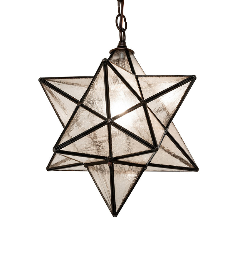 Meyda Tiffany 296366 One Light Pendant, Mahogany Bronze