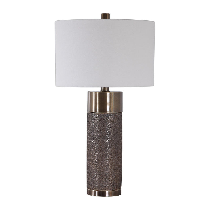 Uttermost 27914-1 One Light Table Lamp, Antique Brass