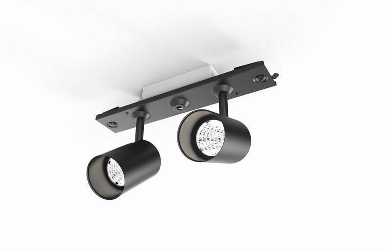 Eurofase 36460-01 Dual Spot, Black
