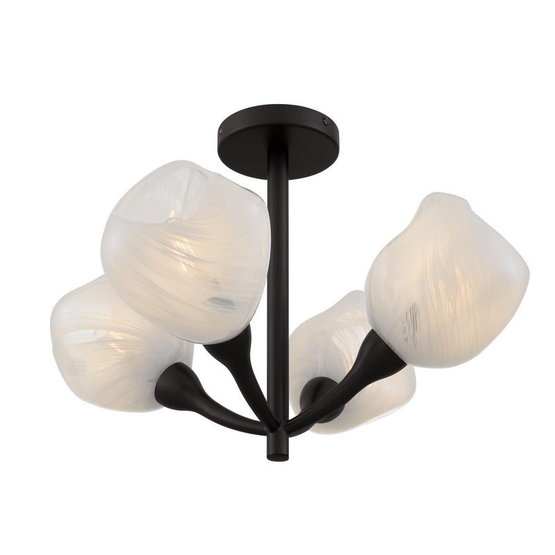 Quoizel ADEL1722OI LED Semi-Flush Mount, Oil Rubbed Bronze