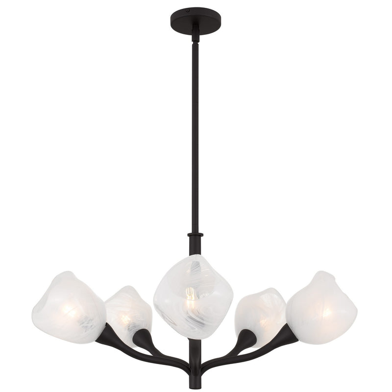 Quoizel ADEL5030OI LED Chandelier, Oil Rubbed Bronze