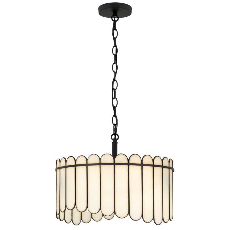 Quoizel ANN1816MBK Three Light Pendant, Matte Black