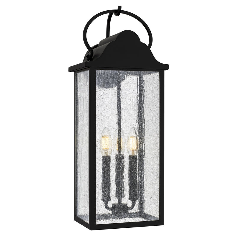 Quoizel DAM8408MBK LED Outdoor Wall Lantern, Matte Black