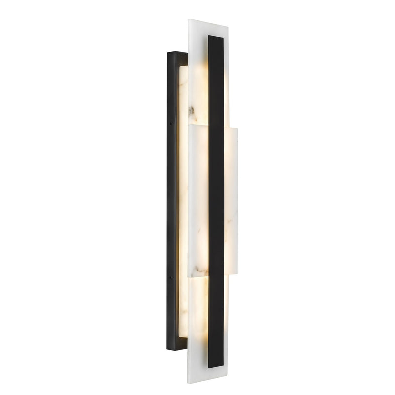 Quoizel ESM8705MBK LED Wall Sconce, Matte Black