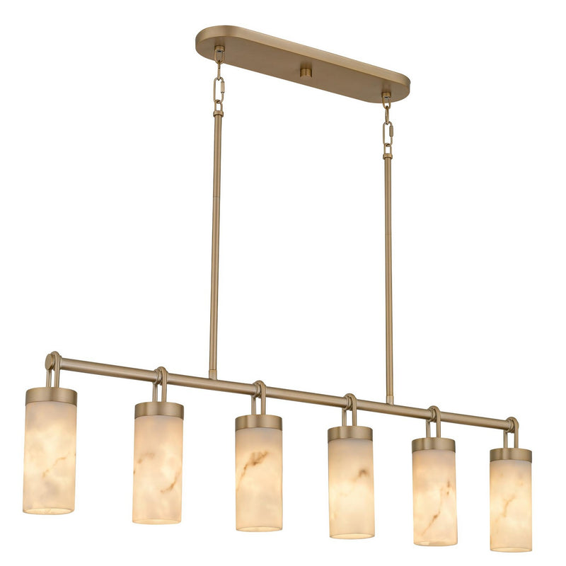 Quoizel GIA640BGD LED Island Pendant, Bronze Gold
