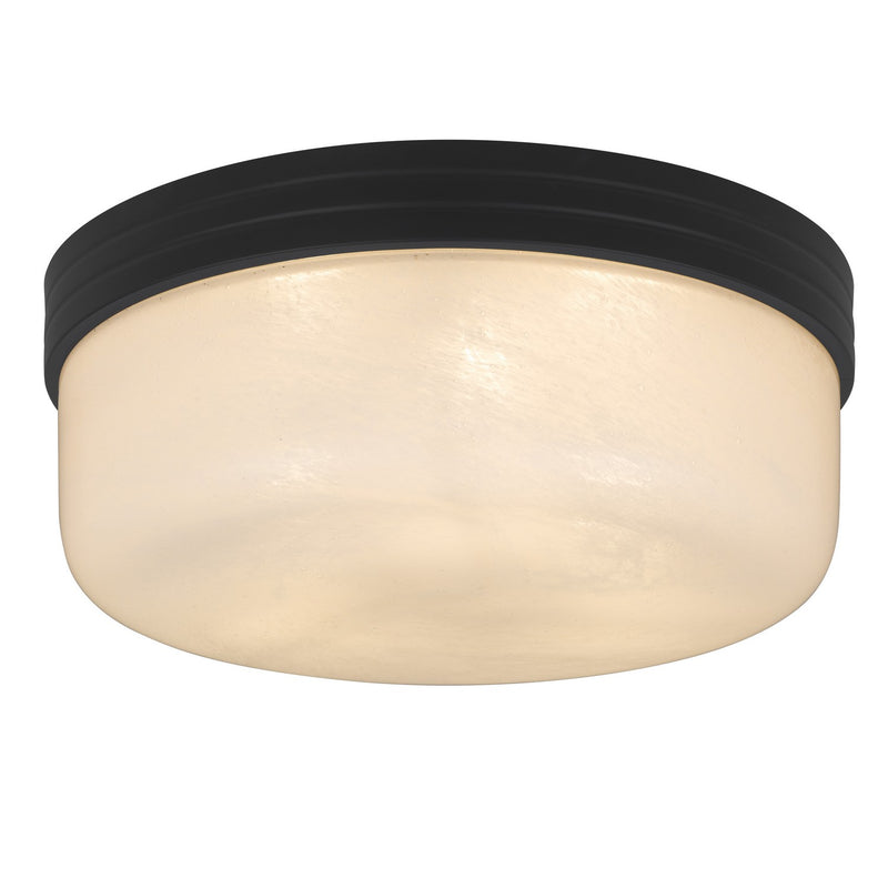 Quoizel LANG1615MBK LED Flush Mount, Matte Black