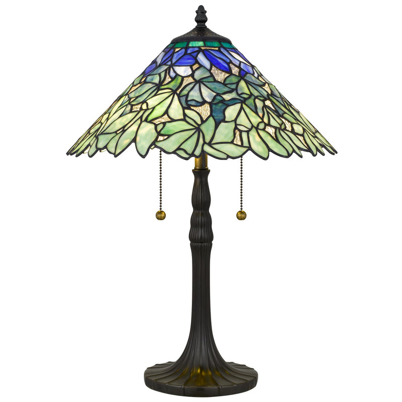 Quoizel TF6835VB Two Light Table Lamp, Vintage Bronze