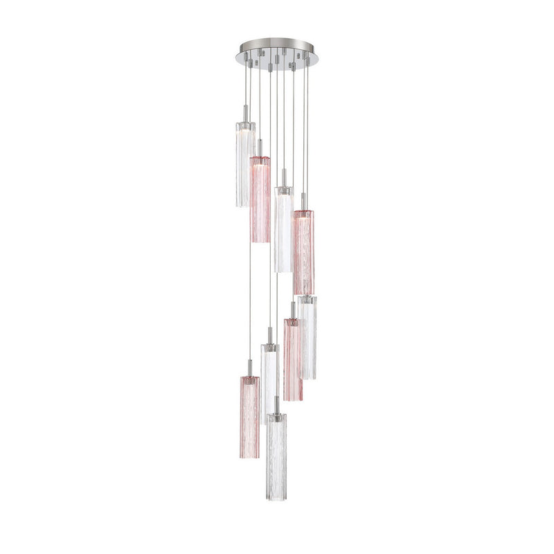 Crystorama ADD-405-CH-SP LED Pendant, Polished Chrome