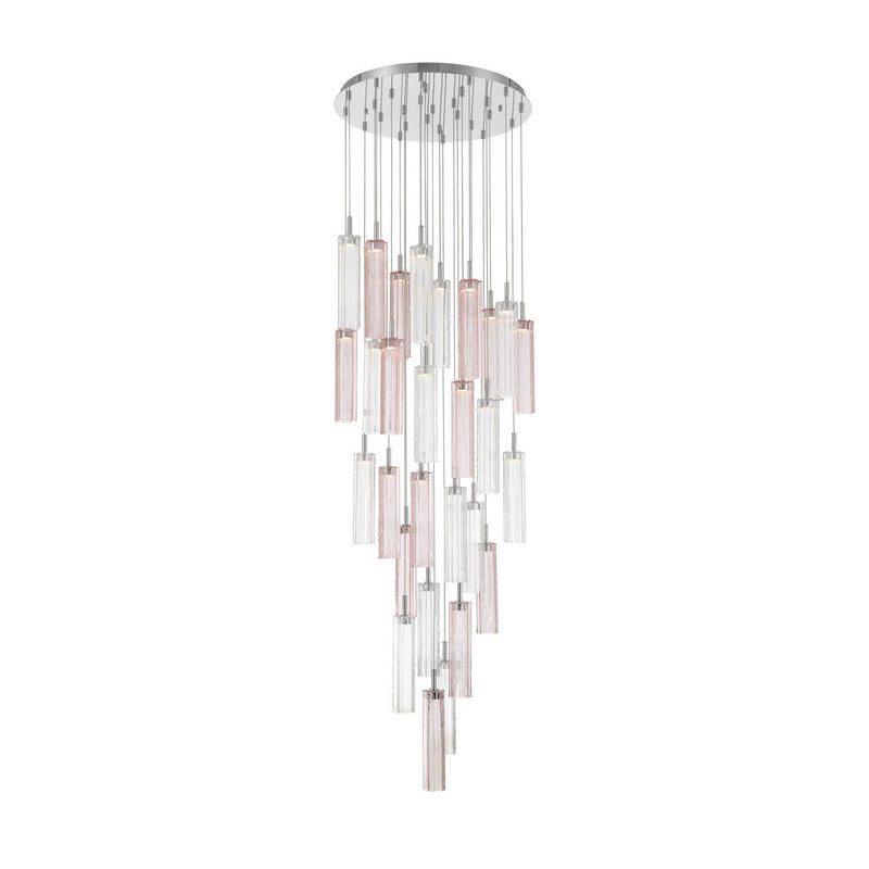 Crystorama ADD-415-CH-SP LED Pendant, Polished Chrome